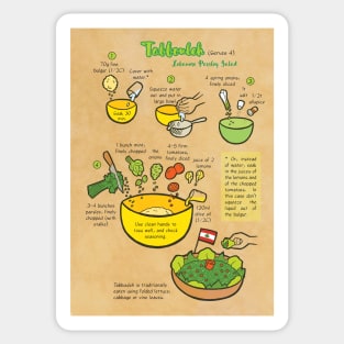 Recipe: Lebanese Tabbouleh Sticker